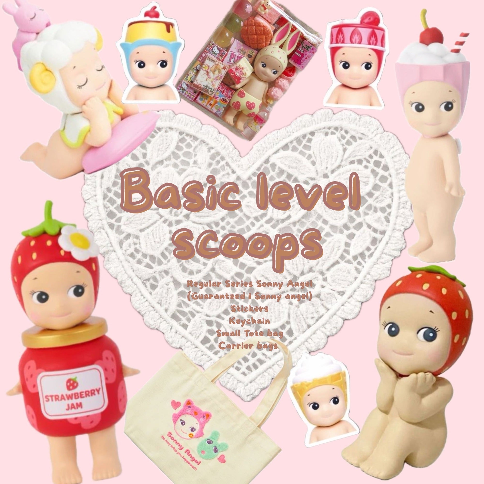 Basic level Sonny Angel Scoops