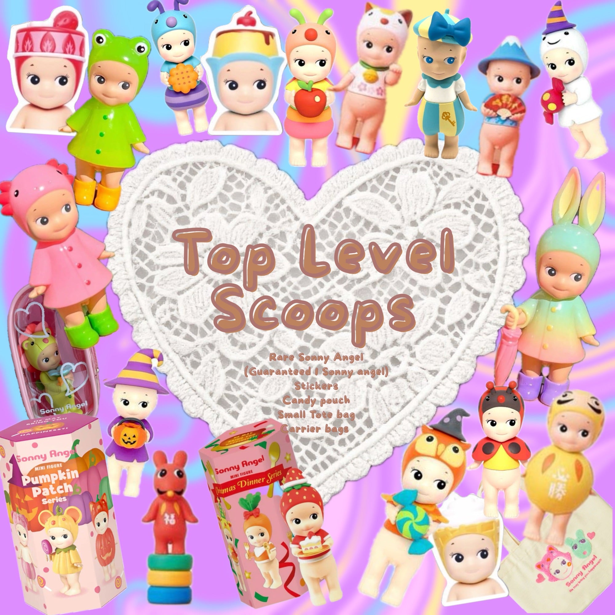 Top Level Rare Sonny Angels Mystery Scoops
