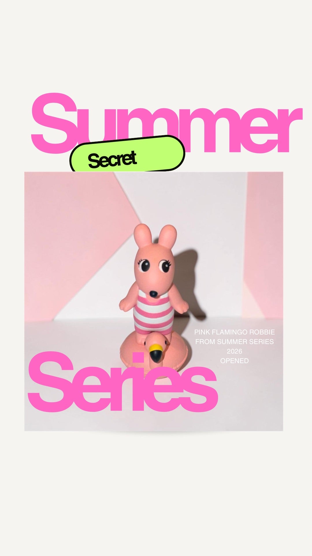 Summer Secret Series- Pink Flamingo Robby ( 2026 Opened )