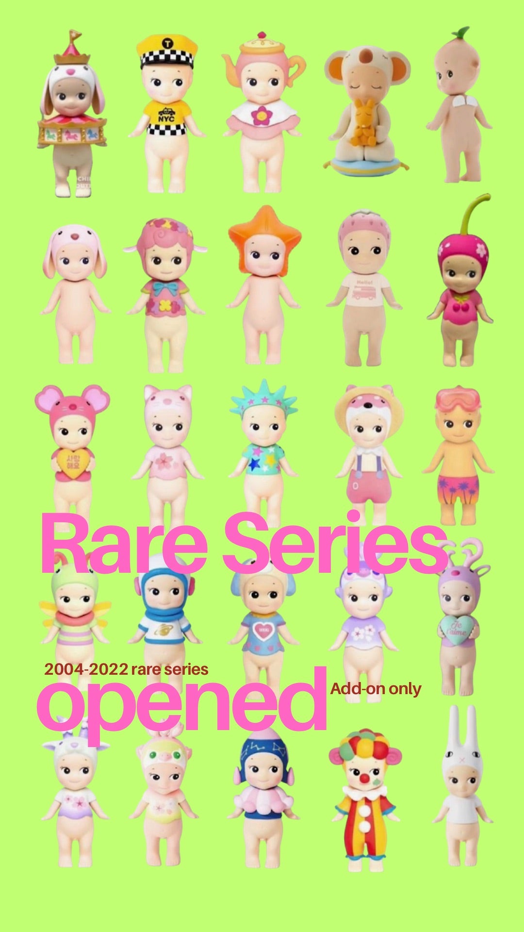 Rare Opened Series Sonny Angel Add-On
